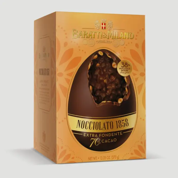 UOVO NOCCIOLATO FONDENTE AL 70%