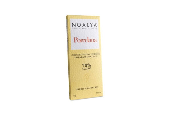 TAVOLETTA CIOCCOLATO FONDENTE PORCELANA 70 %