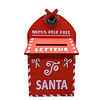 PORTA LETTERE DI BABBO NATALE in LEGNO ROSSA