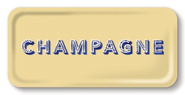 VASSOIO CHAMPAGNE CREMA - immagine 2