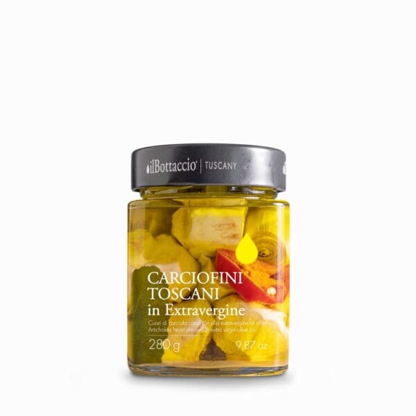 CARCIOFINI TOSCANI IN OLIO EXTRAVERGINE D'OLIVA