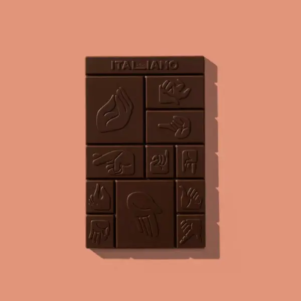 VENERE - CIOCCOLATO FONDENTE BIOLOGICO MANDORLA CARAMELLATA - immagine 2