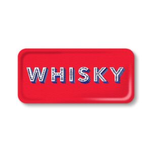 VASSOIO WHISKY ROSSO